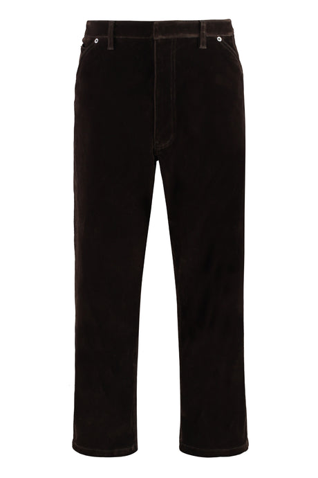 PRADA Elevated Velvet Trousers for Men - SS25 Collection