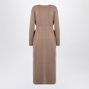 MAX MARA Elegant Wool and Cashmere Long Cardigan