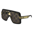 GUCCI Black Acetate Men's Sunglasses