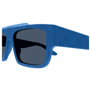 GUCCI Sleek Blue Aviator Sunglasses