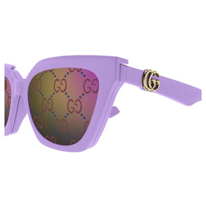 GUCCI Violet Hue Transparent Sunglasses