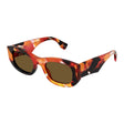 GUCCI Chic Orange Brown Lens Sunglasses