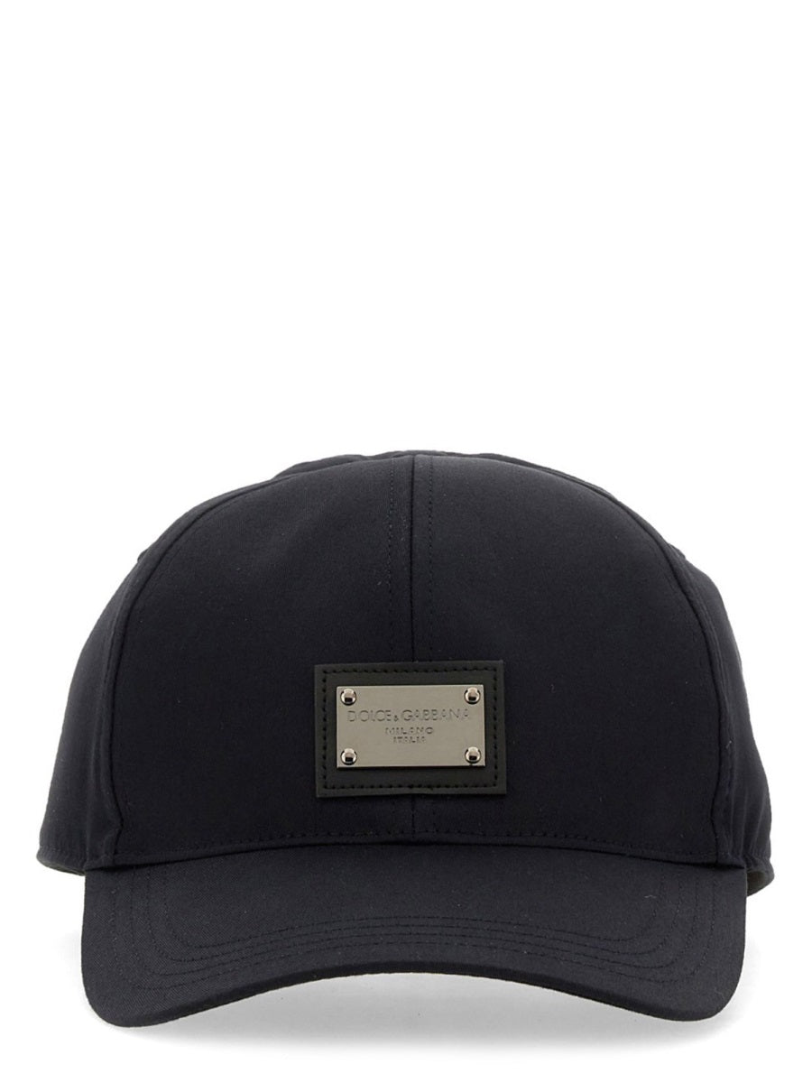 DOLCE & GABBANA Logo Plaque Baseball Cap