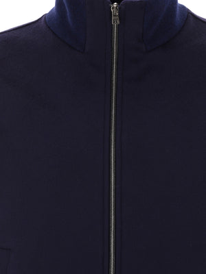 HERNO Luxury Wool Blend Bomber Jacket