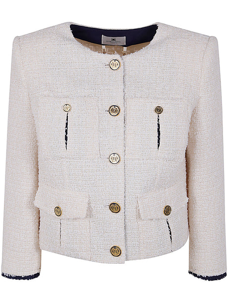 ELISABETTA FRANCHI Chic Women's Structured Jacket