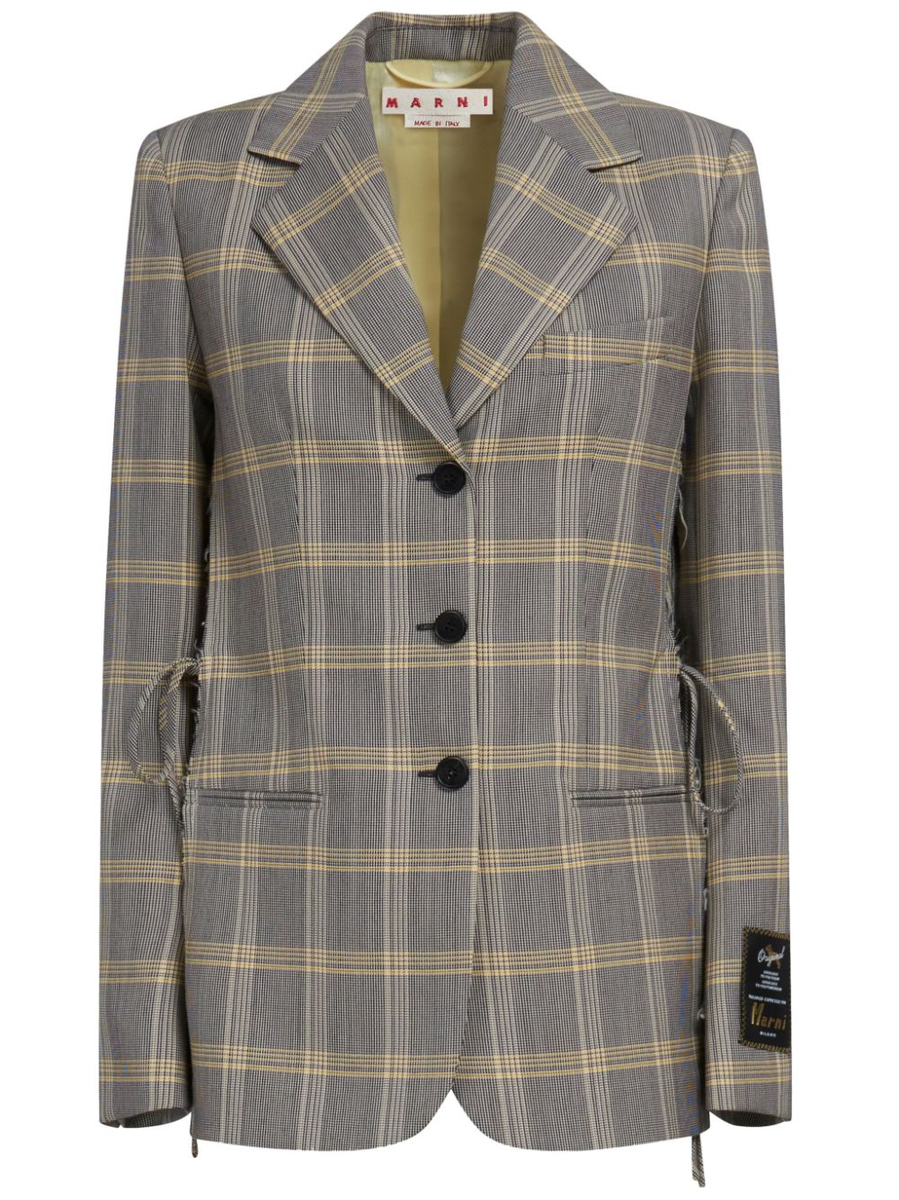 MARNI CHY20 Women's SS24 Wool-Blend Jacket