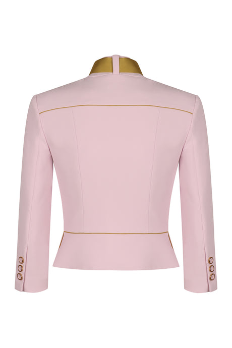 ELISABETTA FRANCHI Creased Pleated Jacket