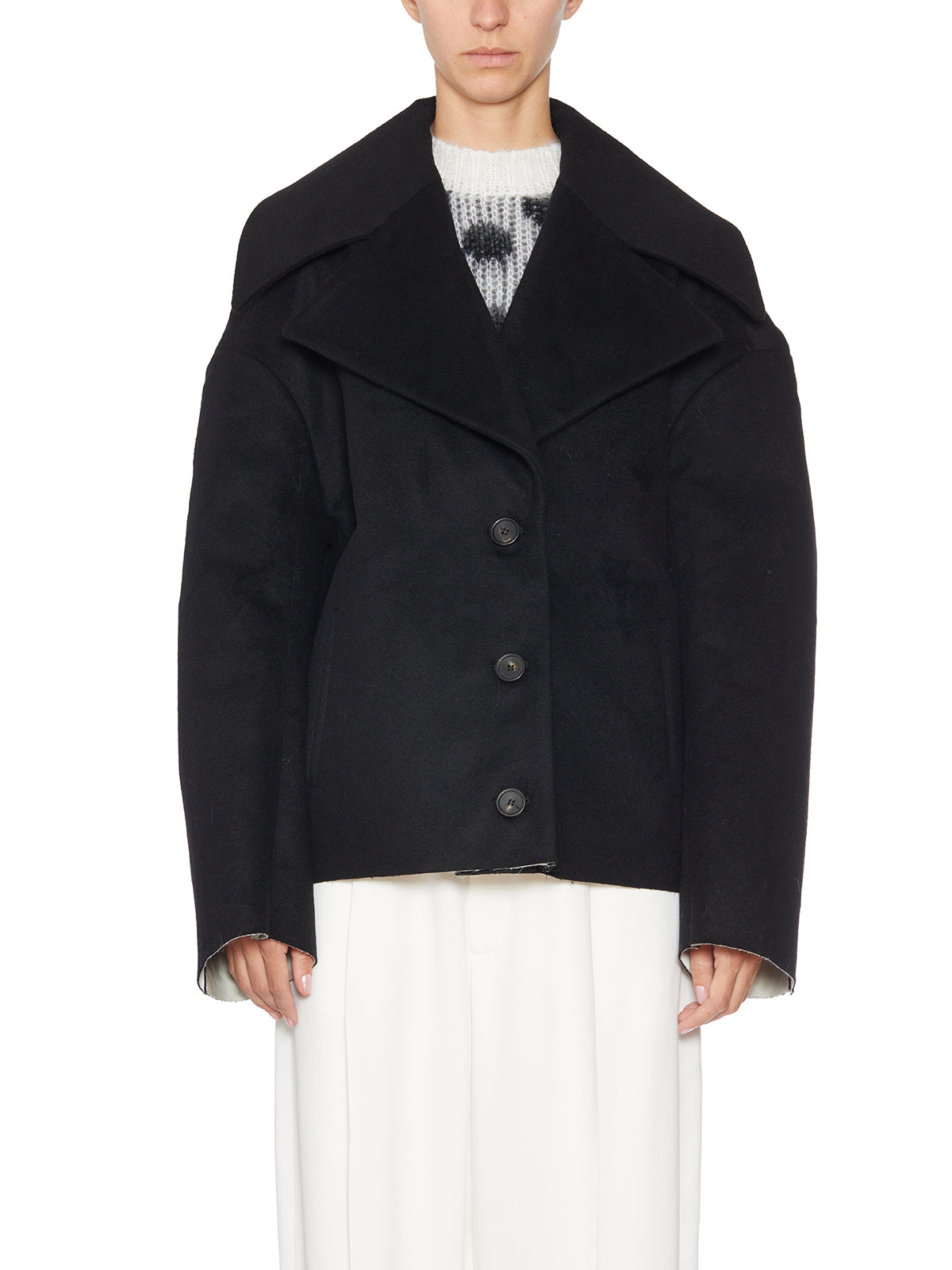 Áo khoác cánh tiên đen đẹp mắt cho nữ - bộ sưu tập FW23