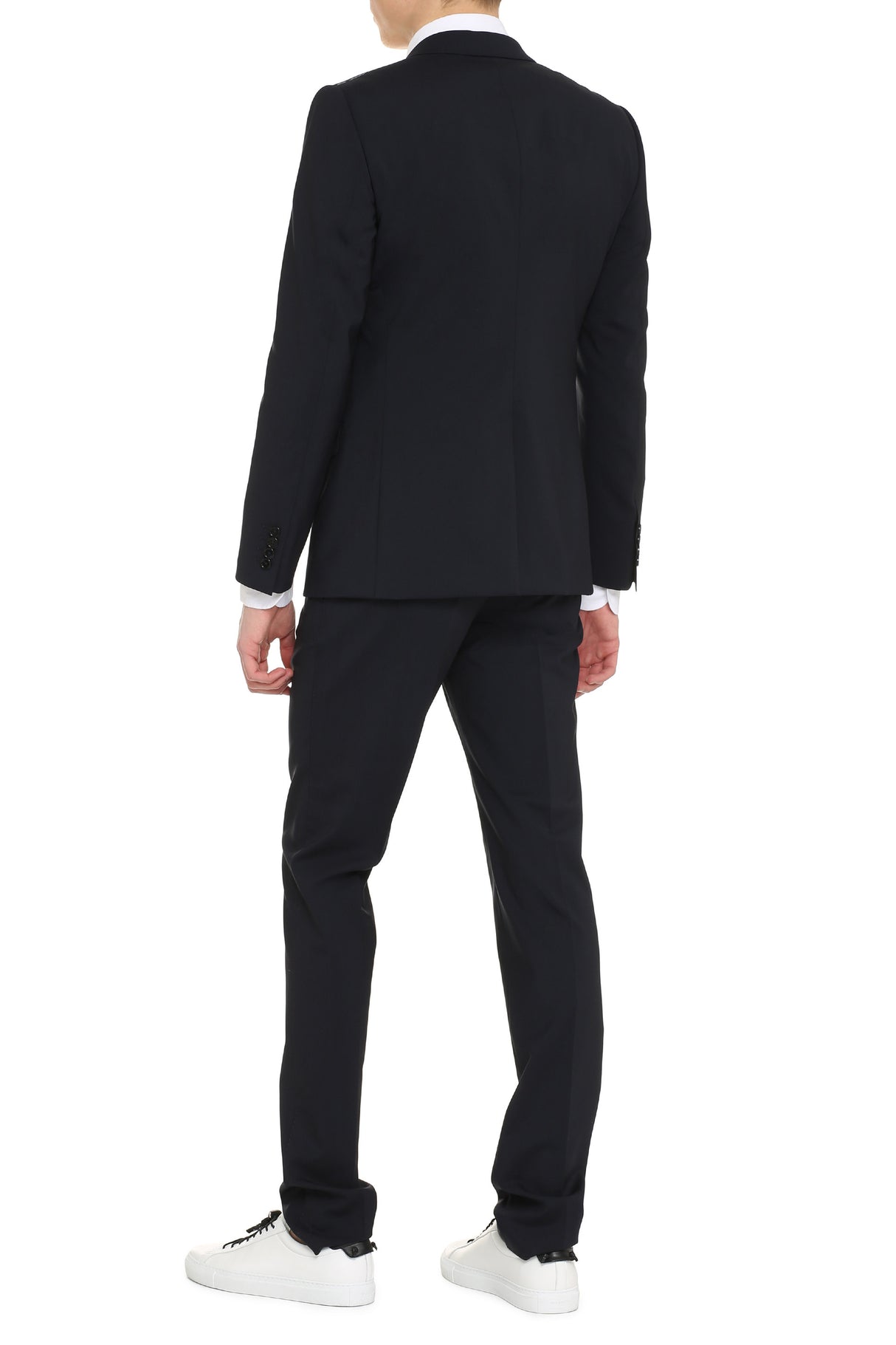 DOLCE & GABBANA Men's Blue Two Piece Suit - Classic Elegance for Any Occasion