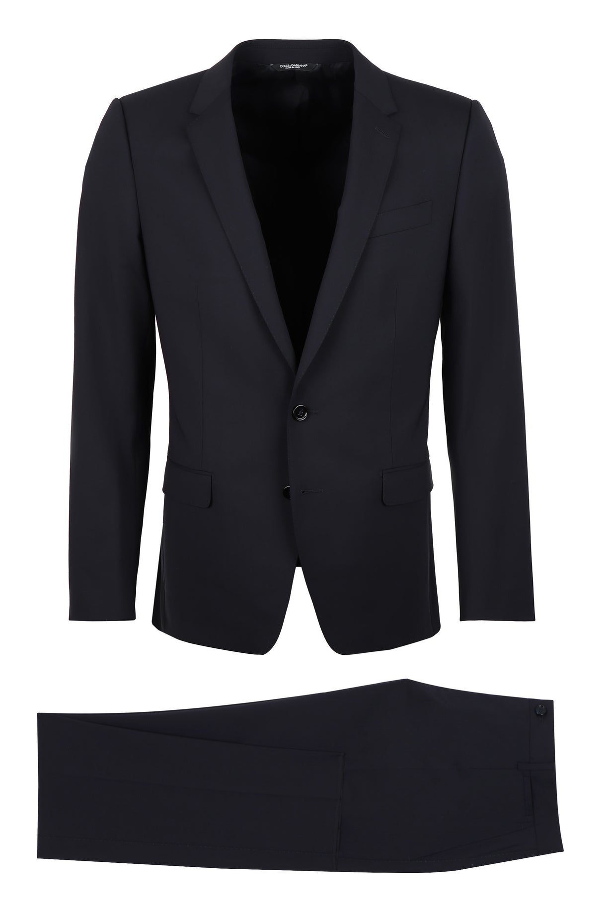 DOLCE & GABBANA Men's Blue Two Piece Suit - Classic Elegance for Any Occasion