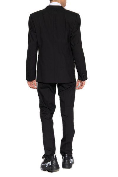 DOLCE & GABBANA Elegant Two-Piece Black Suit