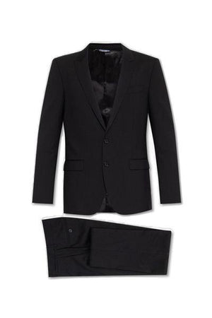 DOLCE & GABBANA Elegant Two-Piece Wool Suit