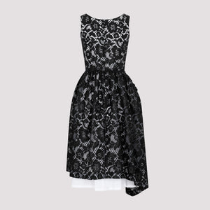 COMME DES GARÇONS Black Cotton Blend Women's Dress for SS23