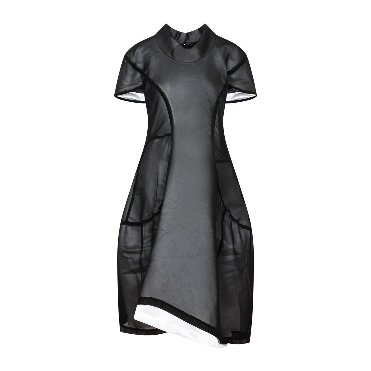 COMME DES GARÇONS Black Polyester Mini Dress for Women FW23