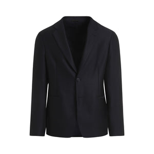 GIORGIO ARMANI Classic Men's Blazer in Luxurious Virgin Wool