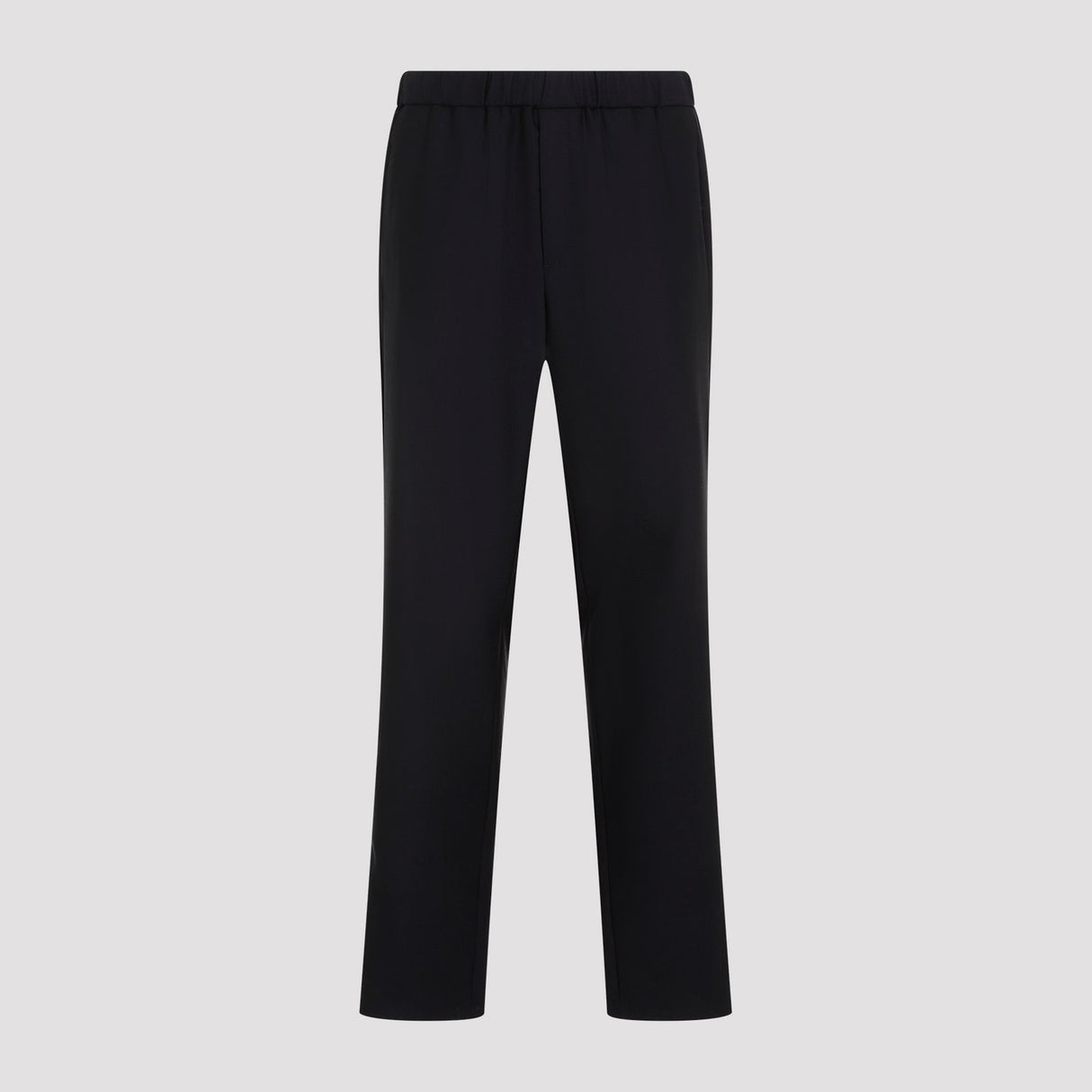 GIORGIO ARMANI Luxury Pure Virgin Wool Trousers in Blue