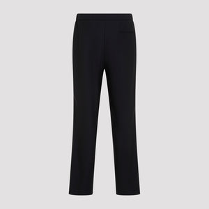 GIORGIO ARMANI Luxury Pure Virgin Wool Trousers in Blue