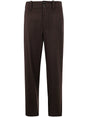 GIORGIO ARMANI Men's Regular Fit Wool Pants for FW24