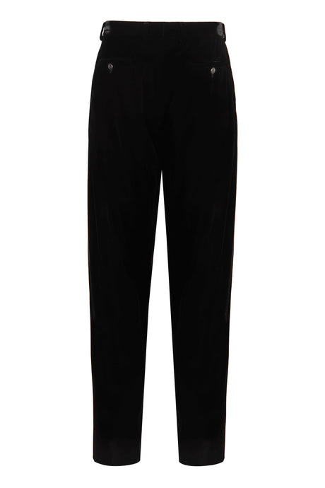 GIORGIO ARMANI Luxurious Velvet Trousers for Men