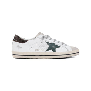 GOLDEN GOOSE Men's White Leather Sneakers for FW24