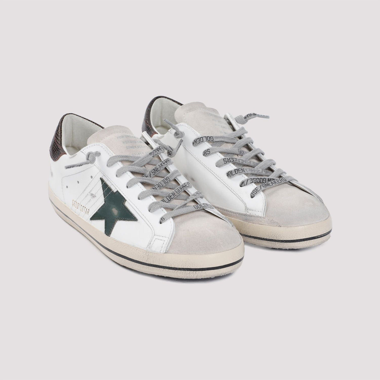 GOLDEN GOOSE Luxurious Men's Super-Star Sneakers