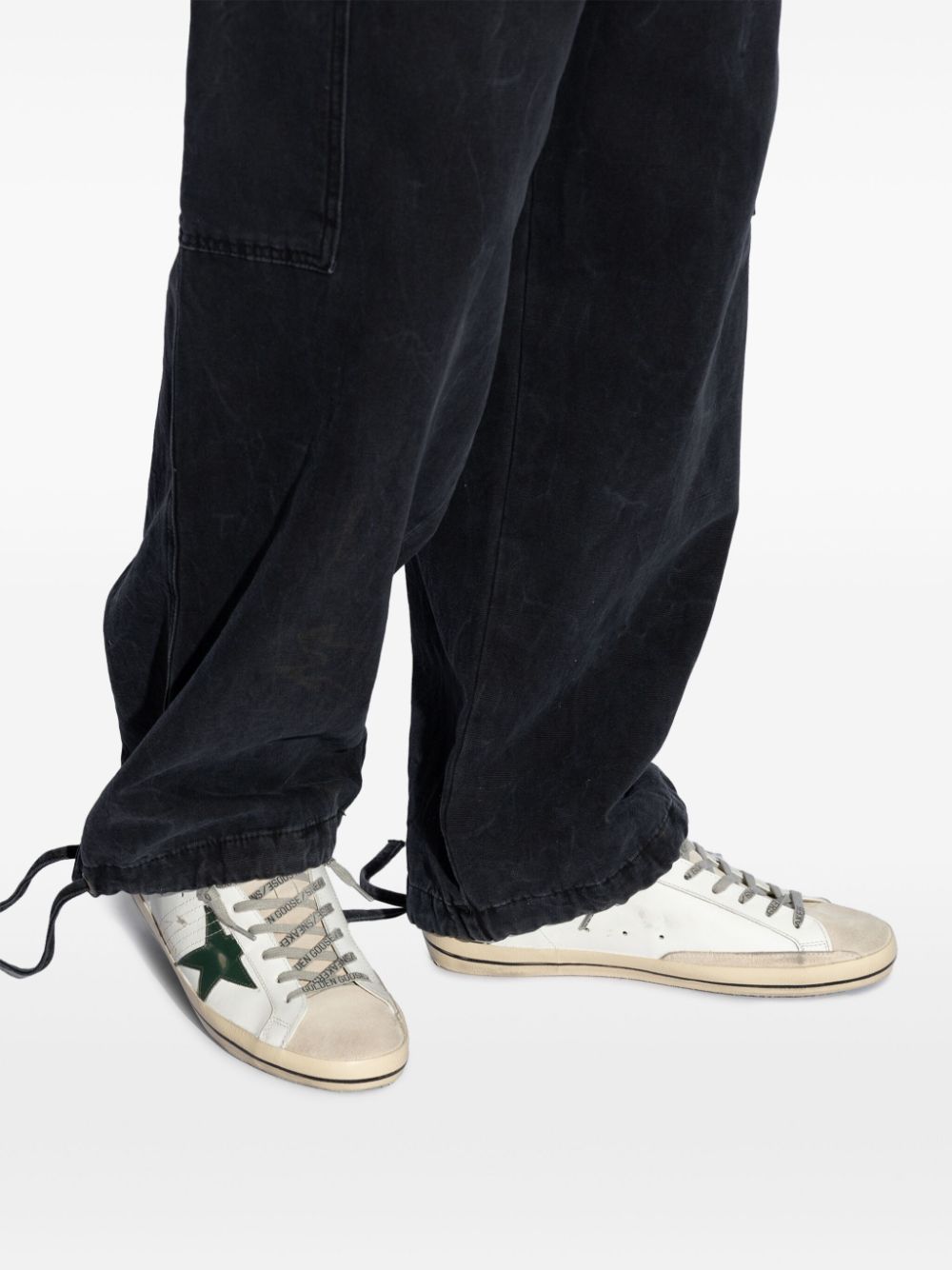 GOLDEN GOOSE Luxurious Men's Super-Star Sneakers