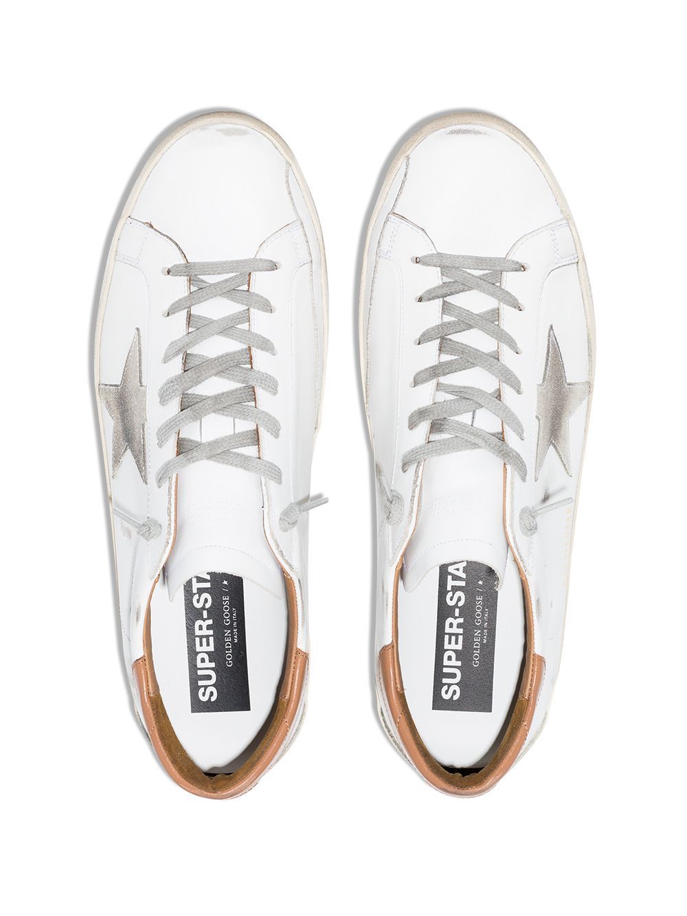 GOLDEN GOOSE Stylish Multicolour Leather Sneakers for Men