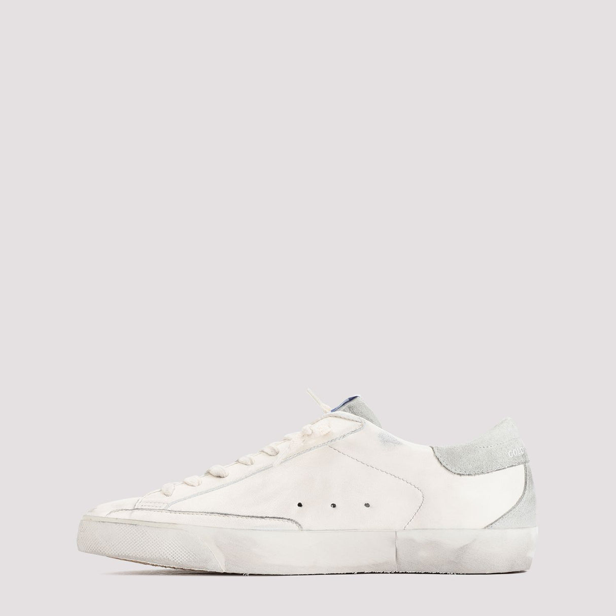 GOLDEN GOOSE Men's Vintage-Effect Leather Super Star Sneakers