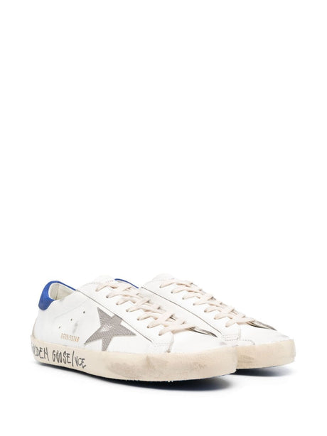 GOLDEN GOOSE Men's White Lace-Up Sneakers for FW24