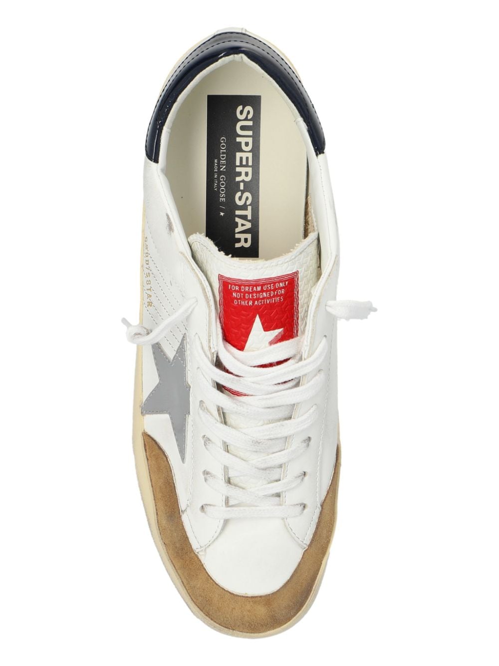 GOLDEN GOOSE Distressed Leather Sneakers for Men