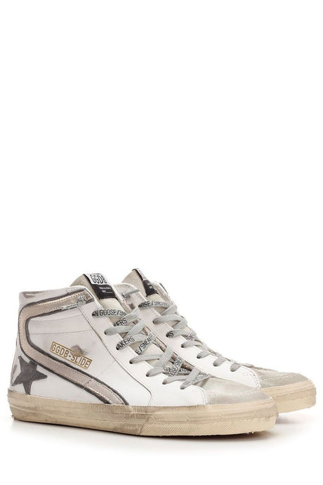 GOLDEN GOOSE Stylish Men's Slide Sneakers for SS23 in White