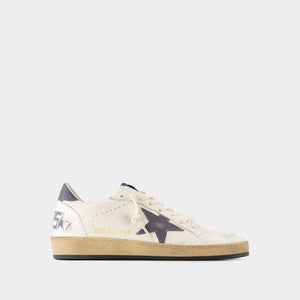 GOLDEN GOOSE Ballstar Luxe Leather Sneakers in White