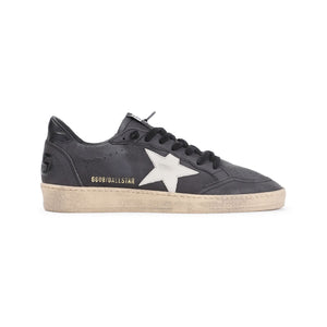 GOLDEN GOOSE Men’s Ball Star Grey Leather Sneakers