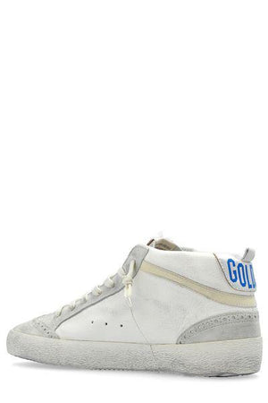 GOLDEN GOOSE Men's White/Blue/Silver Sneakers for FW24