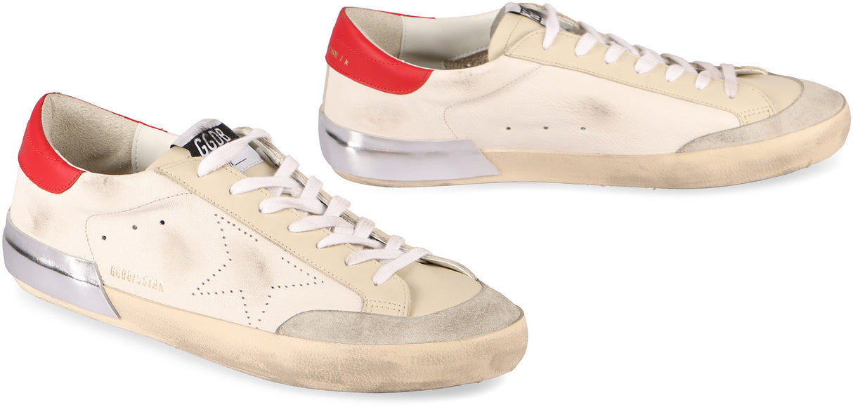 GOLDEN GOOSE Star-Shape Patch Low-Top Sneakers for Men