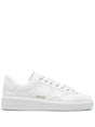 GOLDEN GOOSE WHITE FAUX LEATHER Sneaker WITH LOGOS