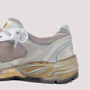 GOLDEN GOOSE Men's SS24 Nude & Neutrals Running Dad Sneakers