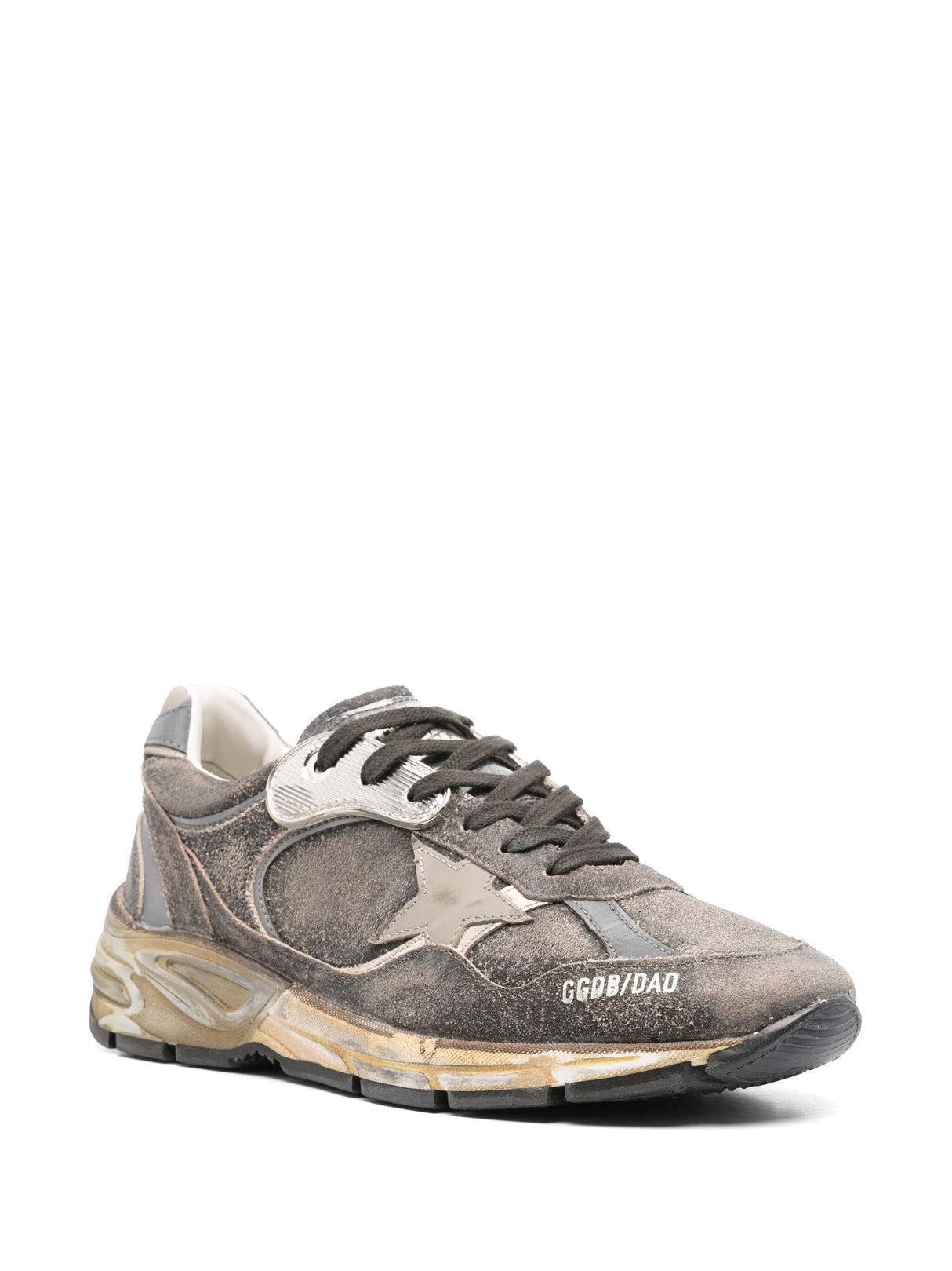 GOLDEN GOOSE Running Dad Suede and Nylon Sneakers for Men