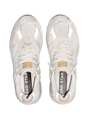 GOLDEN GOOSE Men's Gray Dad-Star Sneaker for SS24