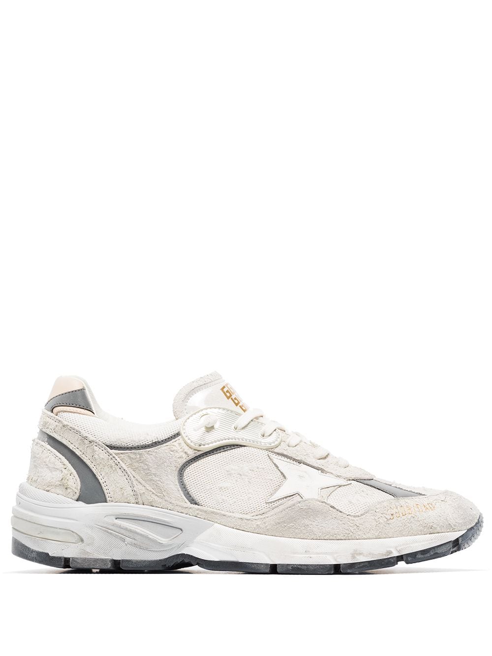 GOLDEN GOOSE Men's Gray Dad-Star Sneaker for SS24