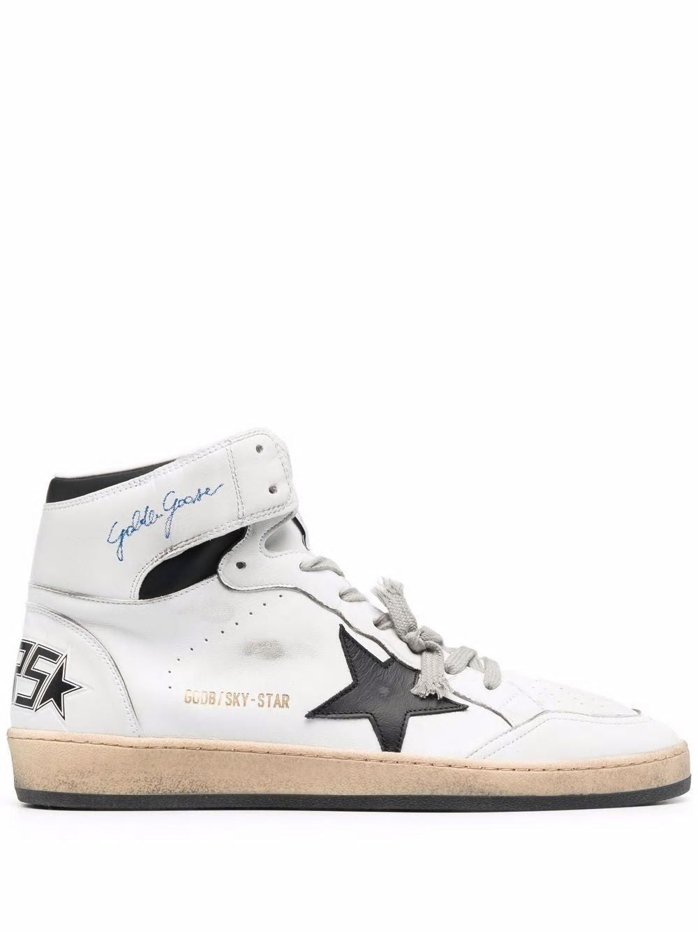 GOLDEN GOOSE White High Top Sneakers for Men - SS24 Collection