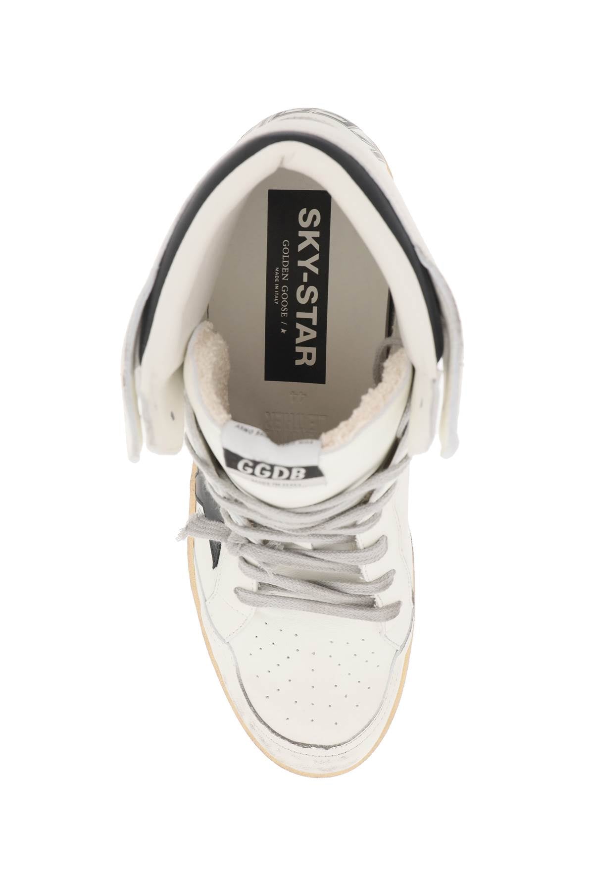 GOLDEN GOOSE White High Top Sneakers for Men - SS24 Collection