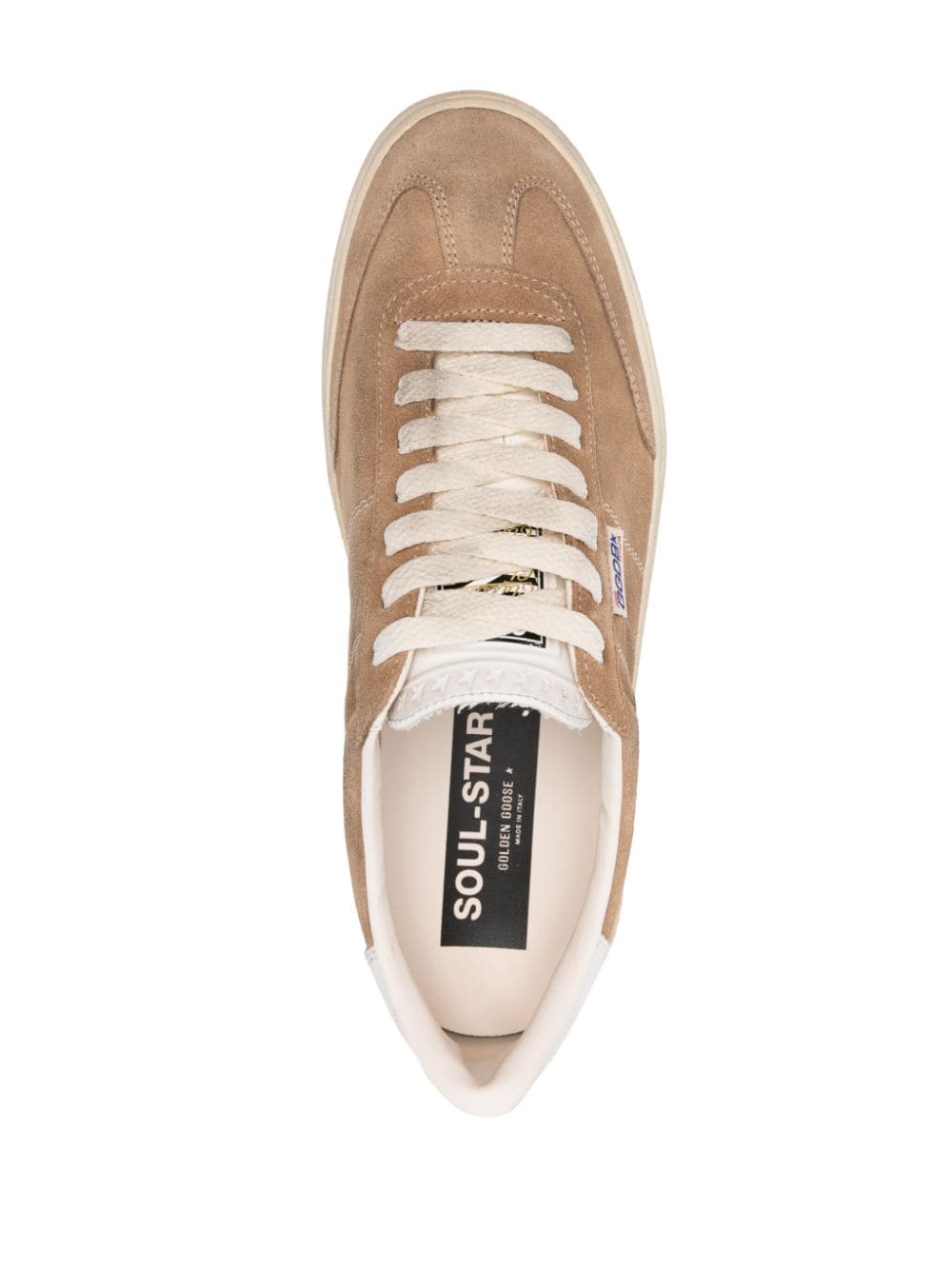 GOLDEN GOOSE Soul-Star Leather Sneakers for Men