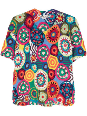 COMME DES GARÇONS Multicolor Printed Shirt for Women - SS24 Collection
