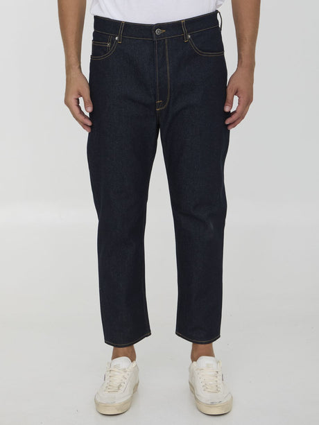 GOLDEN GOOSE Men's Straight-Leg Happy Jeans