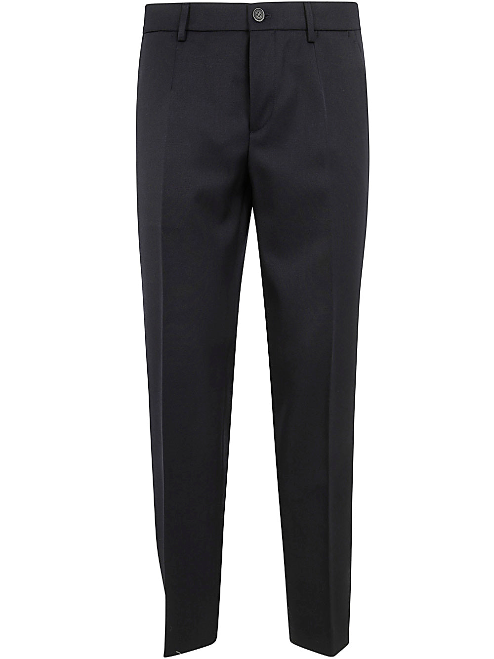 GOLDEN GOOSE Milan Compact Gabardine Wool Pants for Men - Fall Collection