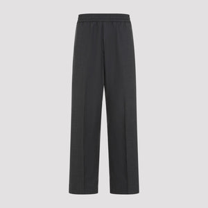 GOLDEN GOOSE Men's Lenny Jogging Pants in Tailored Yarn-Dyed Fabric