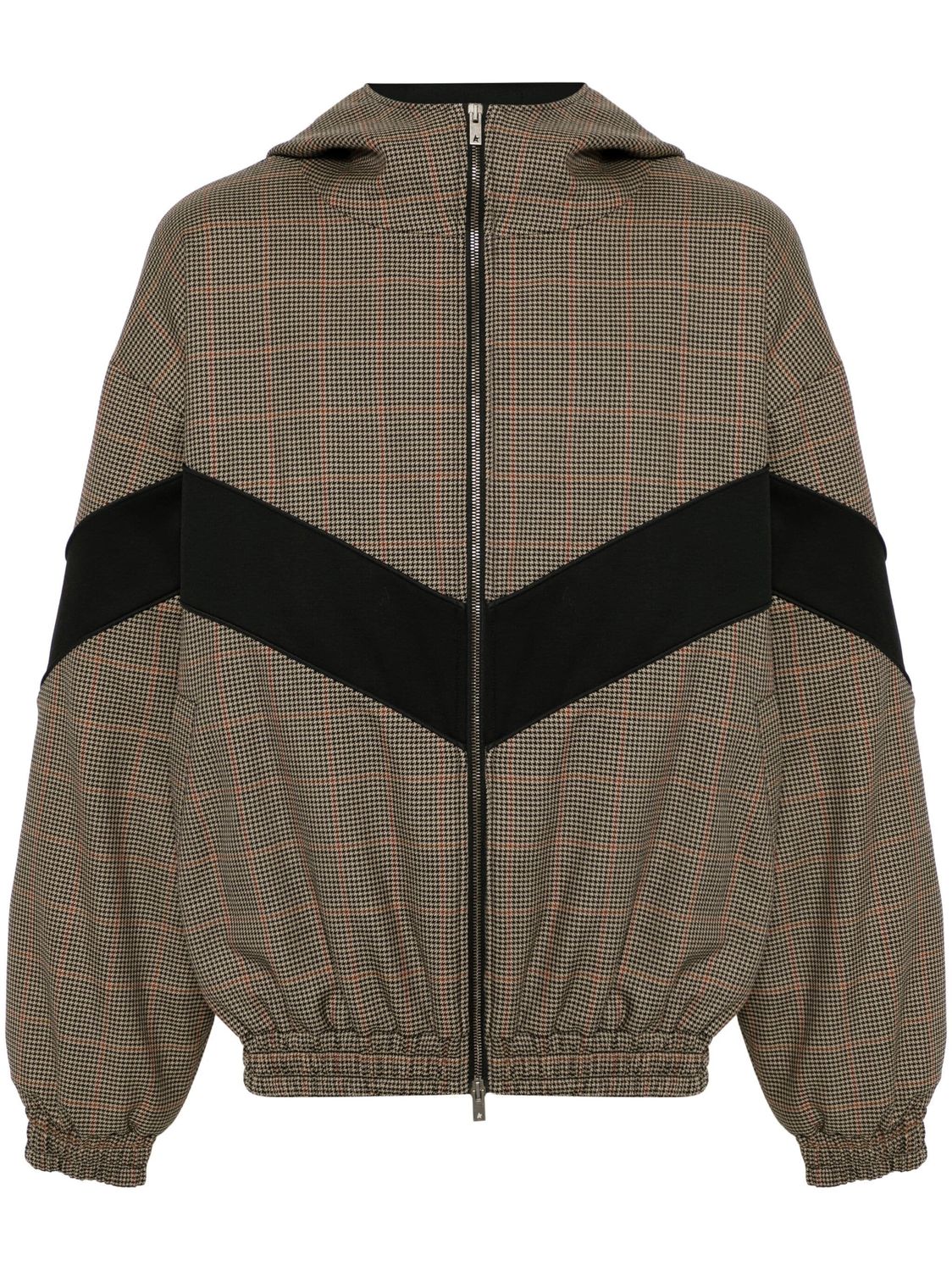 GOLDEN GOOSE Classic Men’s Stylish Windbreaker with Dogtooth Pattern