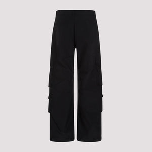 GOLDEN GOOSE Men's Ripstop Cargo Pants in Black