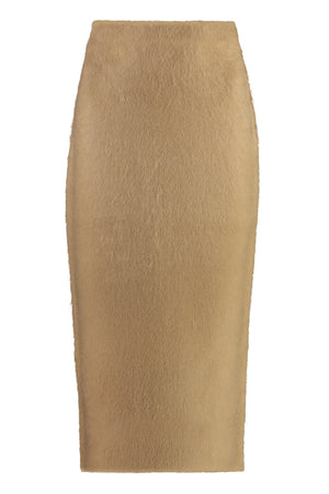 FABIANA FILIPPI Wool and Mohair Midi Skirt